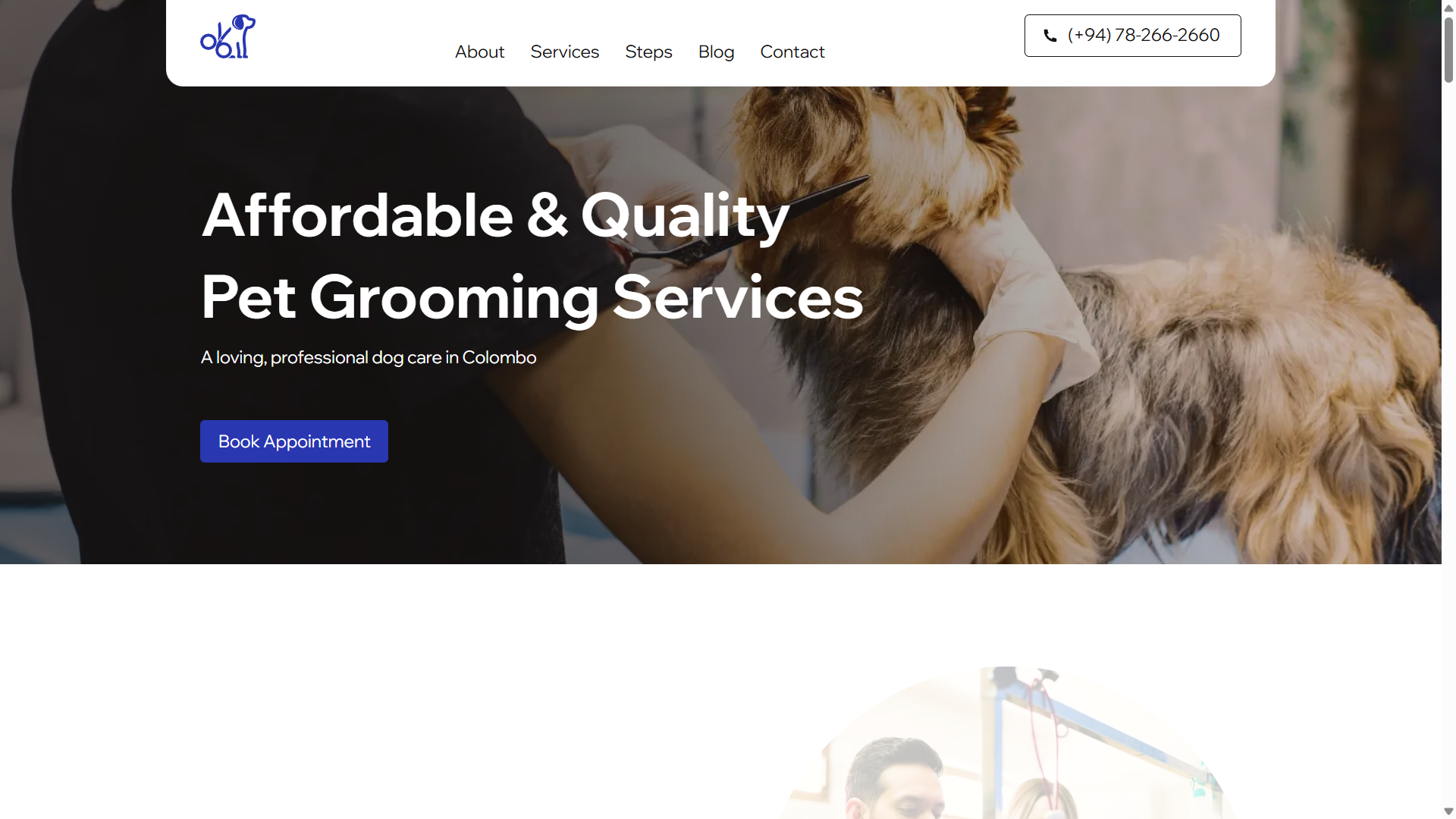 Pet grooming business